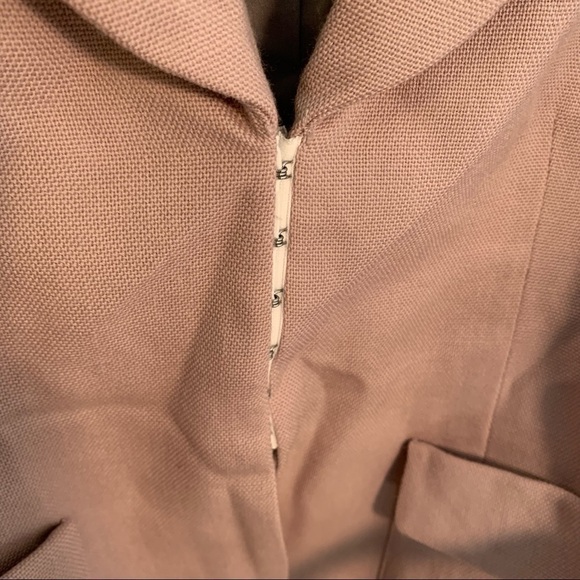 Marc Jacobs Wool Blazer Blush Pink Owl - Picture 6 of 11